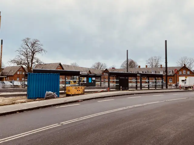 Billede af Benedikts Plads Letbanestation.