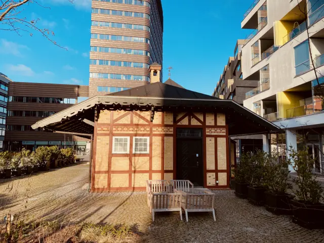 Billede af Frihavnens Station.