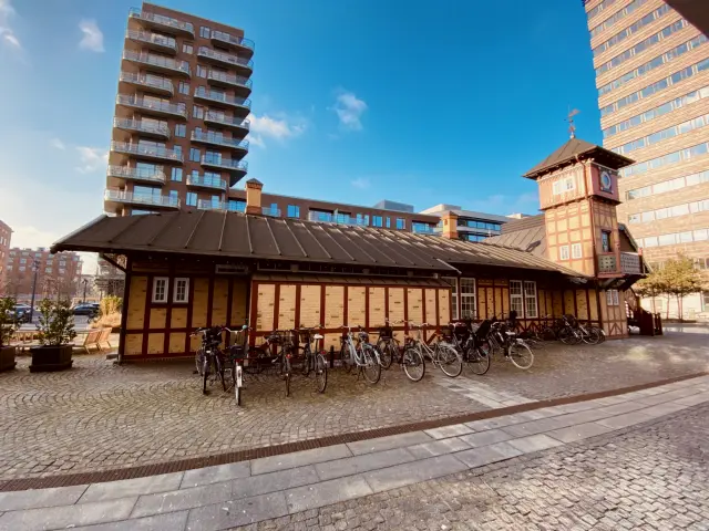 Billede af Frihavnens Station.