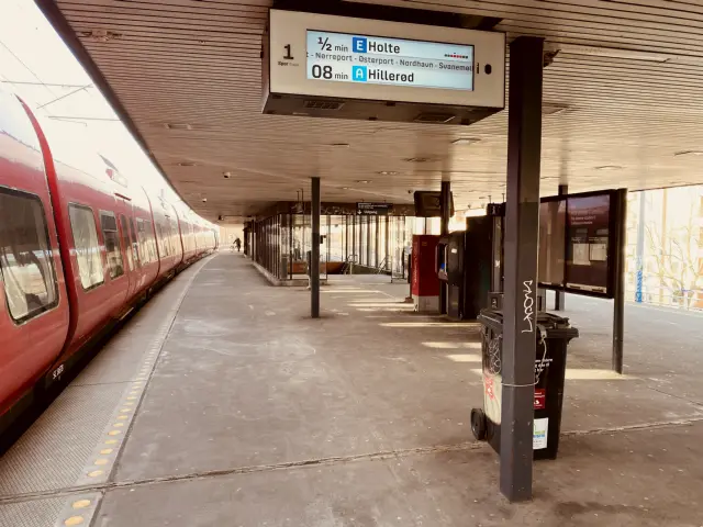 Billede af Sydhavn S-togstrinbræt.