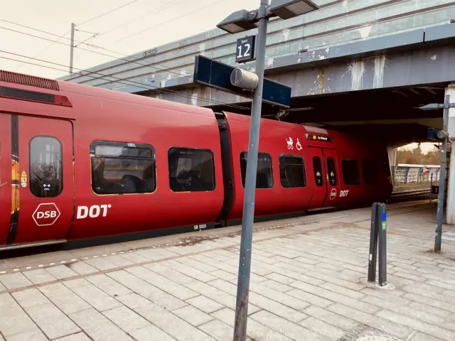 Billede af Danshøj S-togsstation.