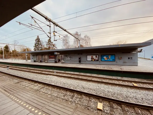Billede af Danshøj S-togsstation.