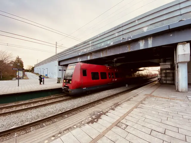 Billede af Danshøj S-togsstation.