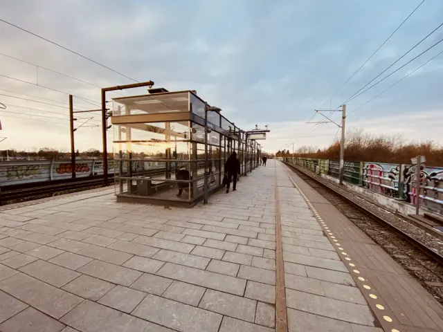 Billede af Danshøj S-togsstation.