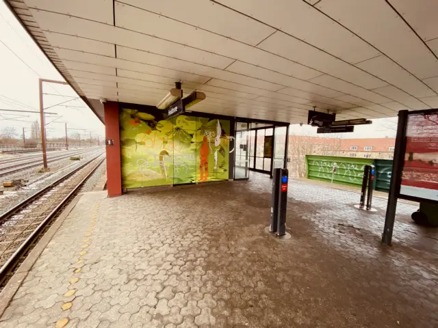 Billede af Hvidovre Nær S-togstrinbræt.