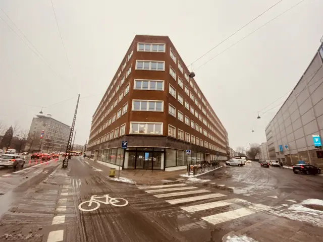 Billede af Holte Banegården - Banegården er nedrevet, men har ligget her.