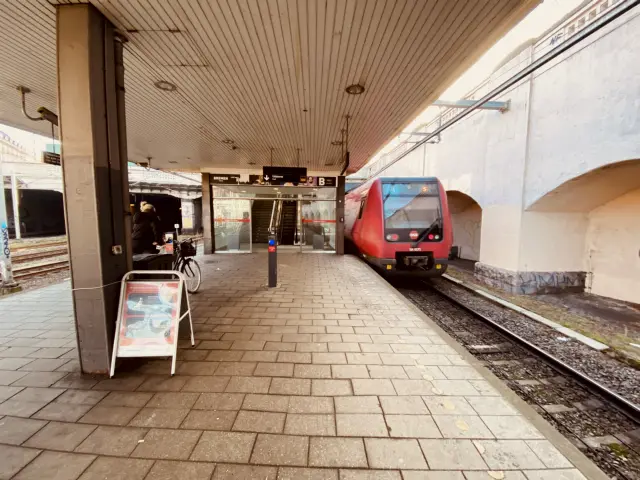 Billede af Vesterport Station.