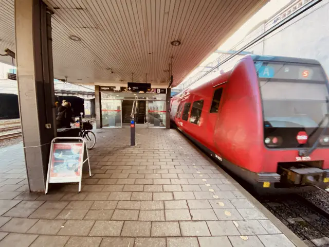 Billede af Vesterport Station.