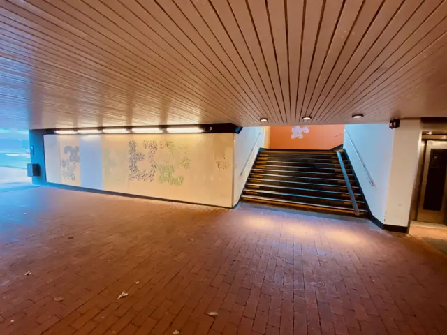 Billede af Værløse S-togstrinbræt.
