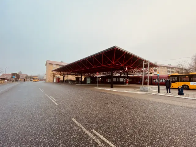 Billede af Farum S-togstrinbræt.
