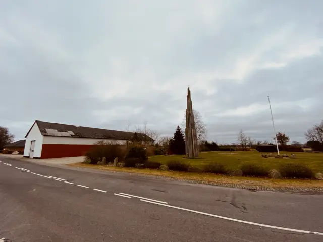 Billede af Galsted Stationskro - Stationskroen er nedrevet, men Galsted Stationskro har ligget her.