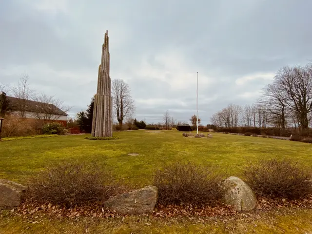 Billede af Galsted Stationskro - Stationskroen er nedrevet, men Galsted Stationskro har ligget her.