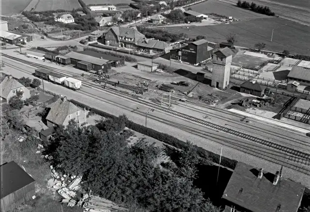 Billede af Skærbæk Amtsbanegård.