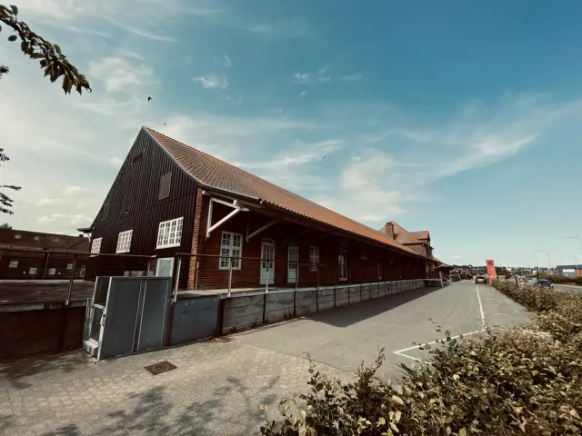 Billede af Kolding Godsbanegård.