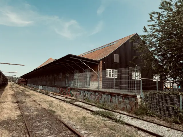 Billede af Kolding Godsbanegård.