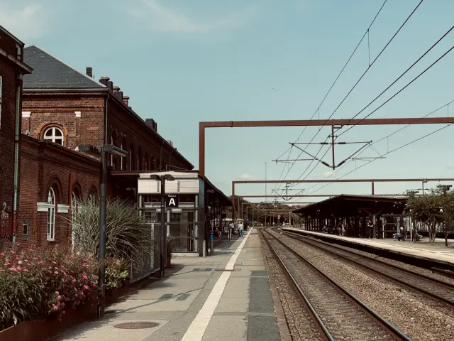 Billede af Kolding Banegård.