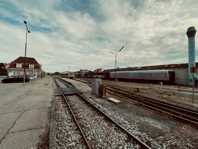 Billede af Hundested Station.