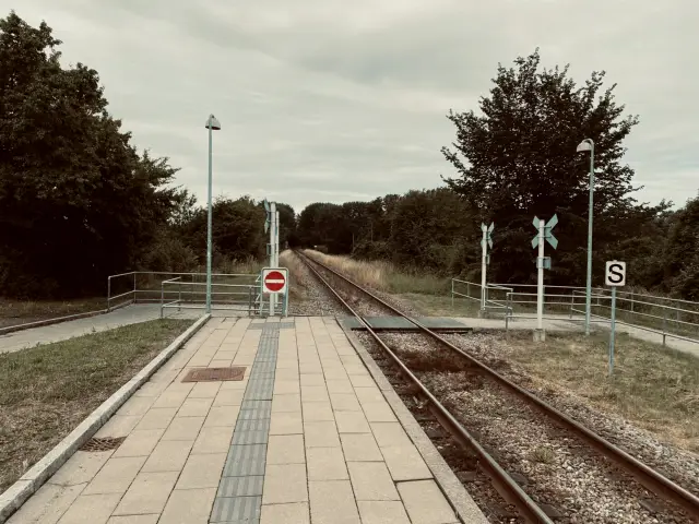 Billede af Vibehus Station.