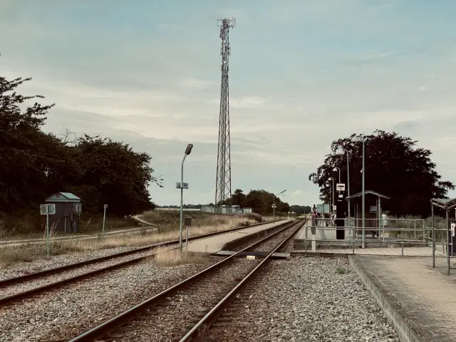 Billede af Melby Station.