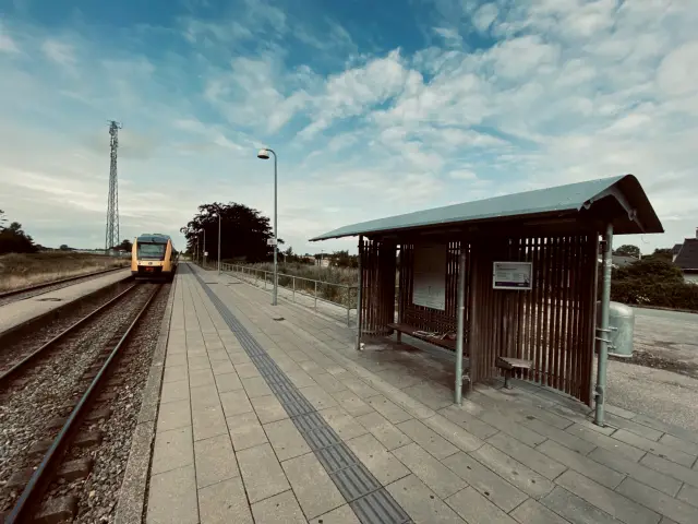 Billede af Melby Station.