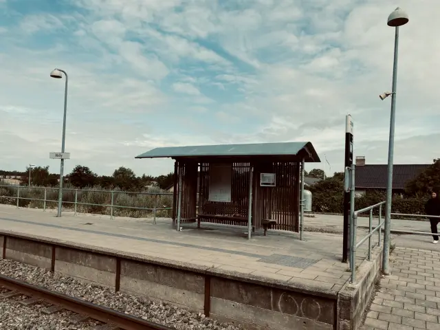 Billede af Melby Station.