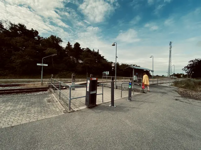 Billede af Melby Station.