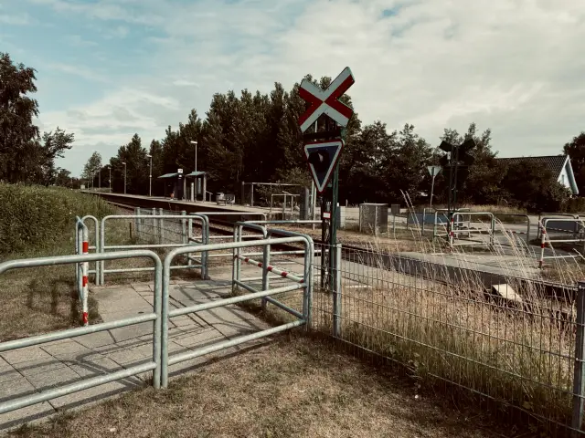 Billede af Hanehoved Station.