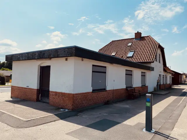 Billede af Stenlille Station set fra sporsiden.
