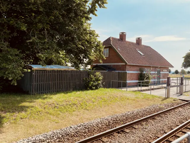 Billede af Kregme Station.