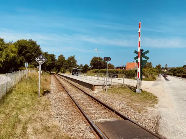 Billede af Lille Kregme Station.