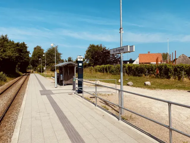 Billede af Lille Kregme Station.