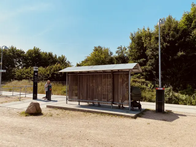 Billede af Lille Kregme Station.