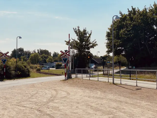 Billede af Lille Kregme Station.