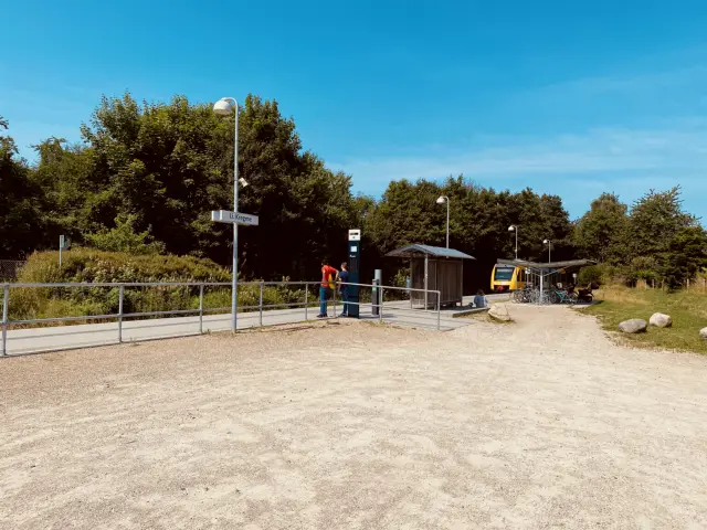 Billede af Lille Kregme Station.
