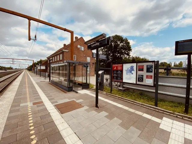 Billede af Lundby Station.