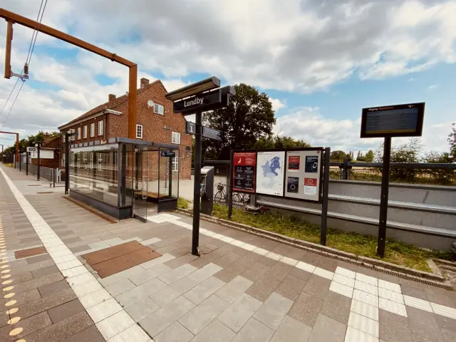 Billede af Lundby Station.