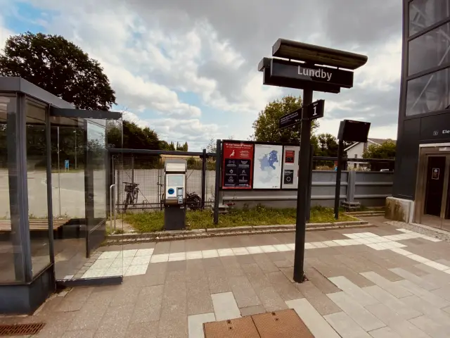 Billede af Lundby Station.