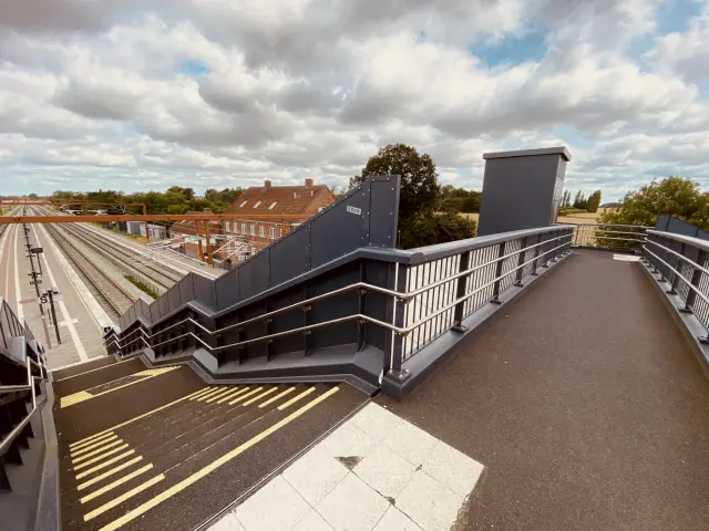 Billede af Lundby Station.