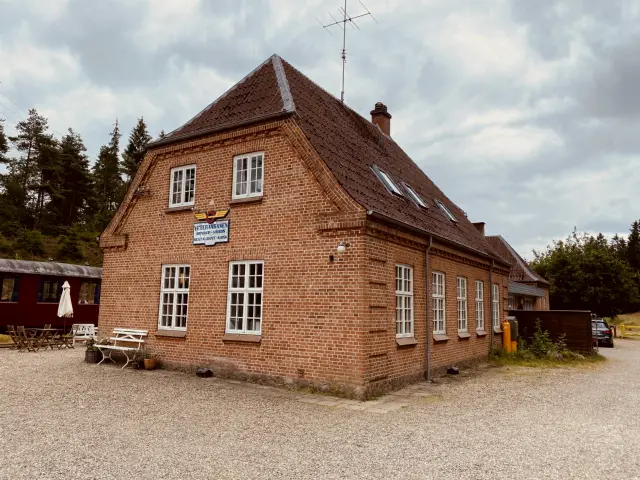 Billede af Vrads Station.