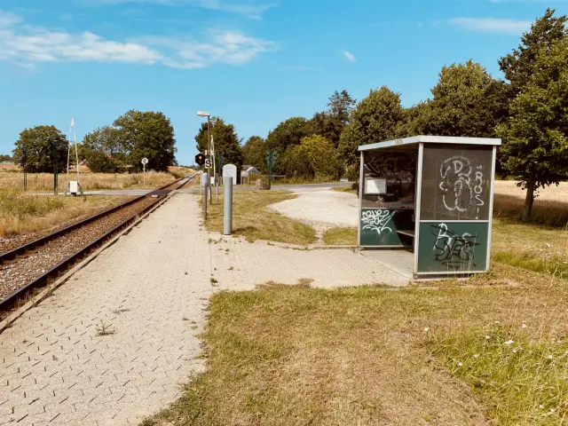 Billede af Pårup Station.