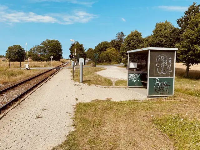Billede af Pårup Station.