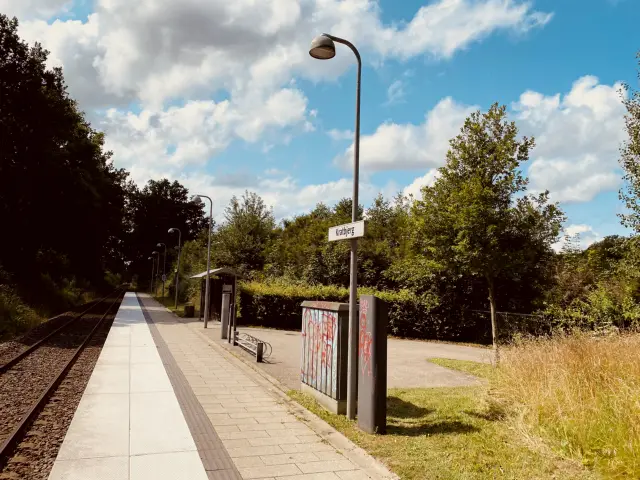 Billede af Kratbjerg Station.