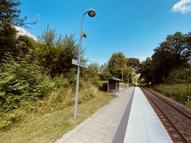 Billede af Kratbjerg Station.