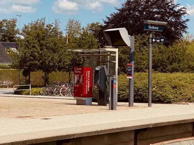 Billede af Skalborg Station.