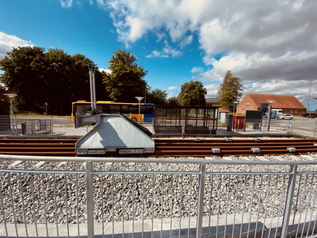 Billede af Aalborg Lufthavn Station.