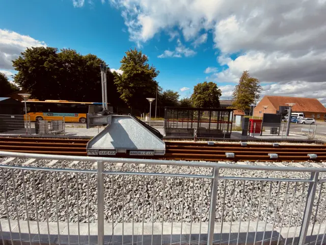 Billede af Aalborg Lufthavn Station.