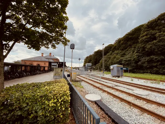 Billede af Hobro Station.