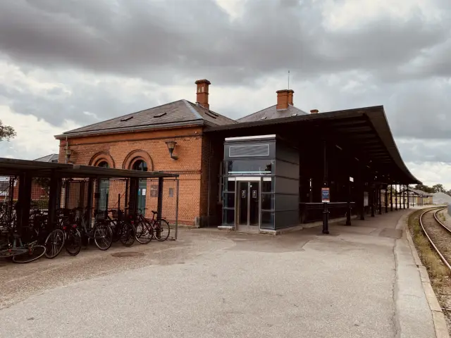 Billede af Hobro Station.