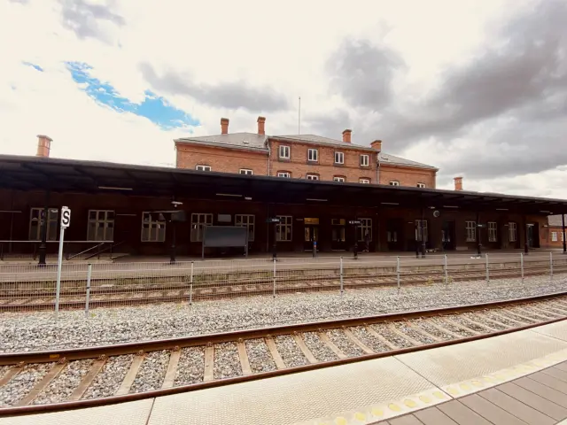 Billede af Hobro Station.