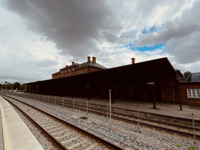 Billede af Hobro Station.